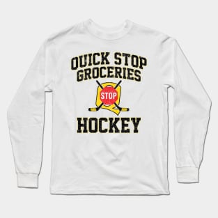 Quick Stop Hockey (Variant) Long Sleeve T-Shirt